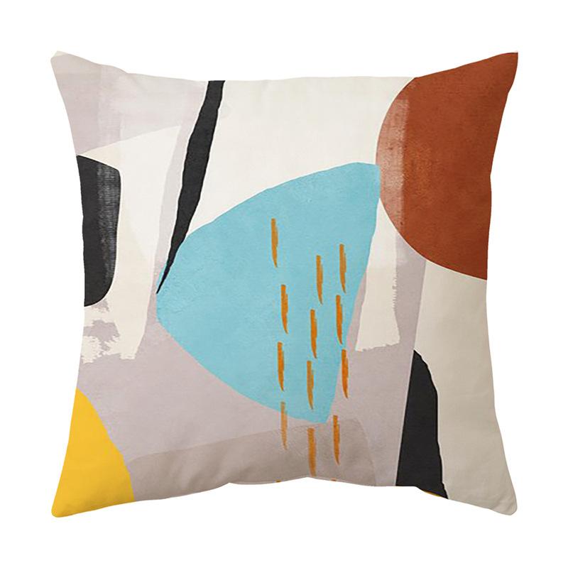 Pillow Abstract Sofa Pillow Cover Printed Cushion Cover Office Cushion Home