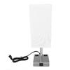 Fabric Lampshade LED  Lamp 110-240V LED Nightstand Light Modern USB Bedside Table Lamp  Living Room