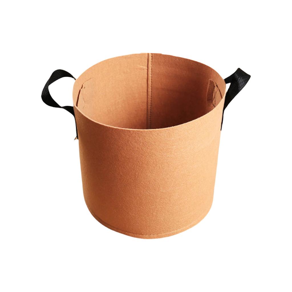Plant Grow Bag Nonwoven Fabric Pots Plant Growing Bags Vegetable Planter Bags Suitable for Indoor and Outdoor Garden Use