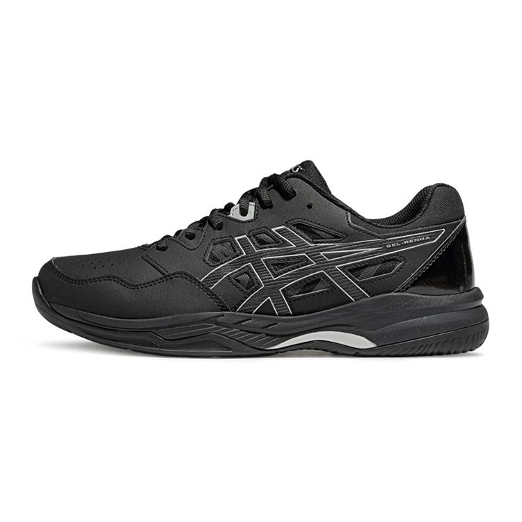 New ASICS Support Low Top Comfortable Badminton Shoes Unisex Black/ 1073A086-001