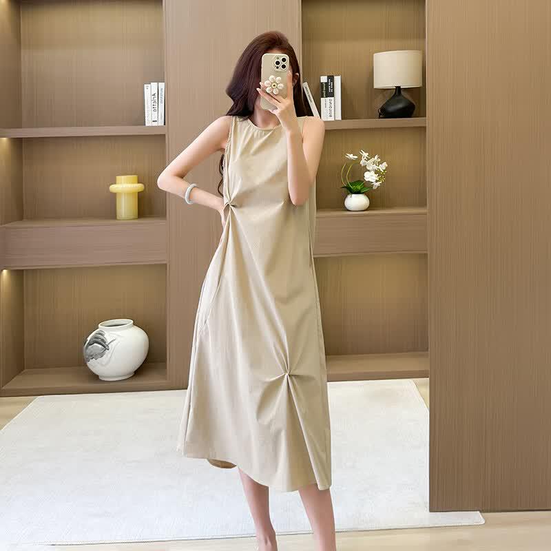 La Chapelle Women s Summer Sleeveless Vacation Dress S