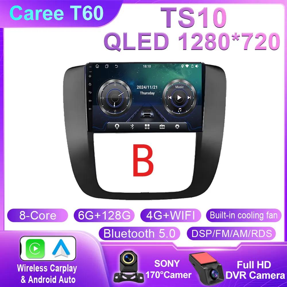 Android Car For GMC Yukon Chevrolet Tahoe Suburban 2008-2012 GPS Navigation Multimedia Player Stereo Head Unit QLED Screen 5G BT