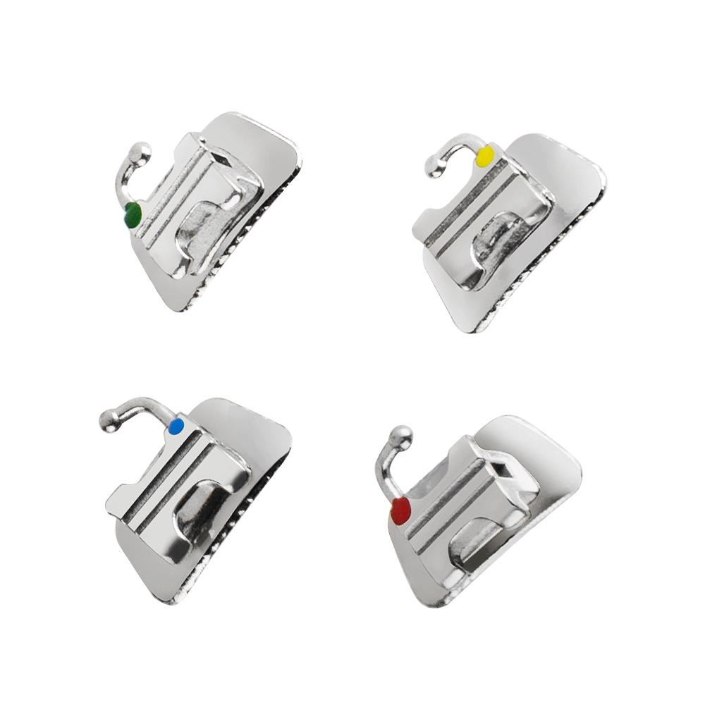 10 Kit Dental Kieferorthopädische Convertible Buccal Tubes 1. Molar Roth MBT Edgewise 022