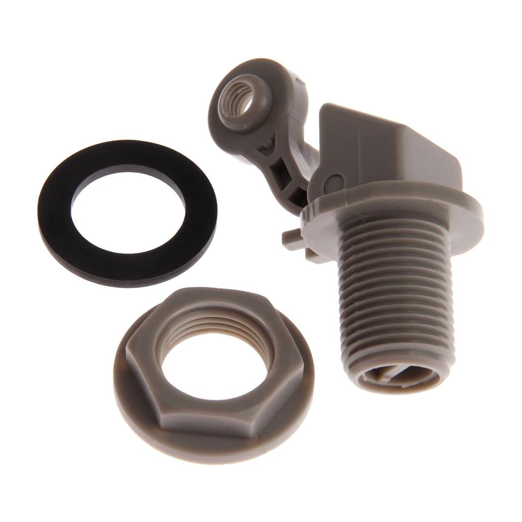 1pc Mini Float Valve Adapter Float Valve Easy Connection Elbow Type Automatic Supply Float Plastic PVC Differential Pressure Principle