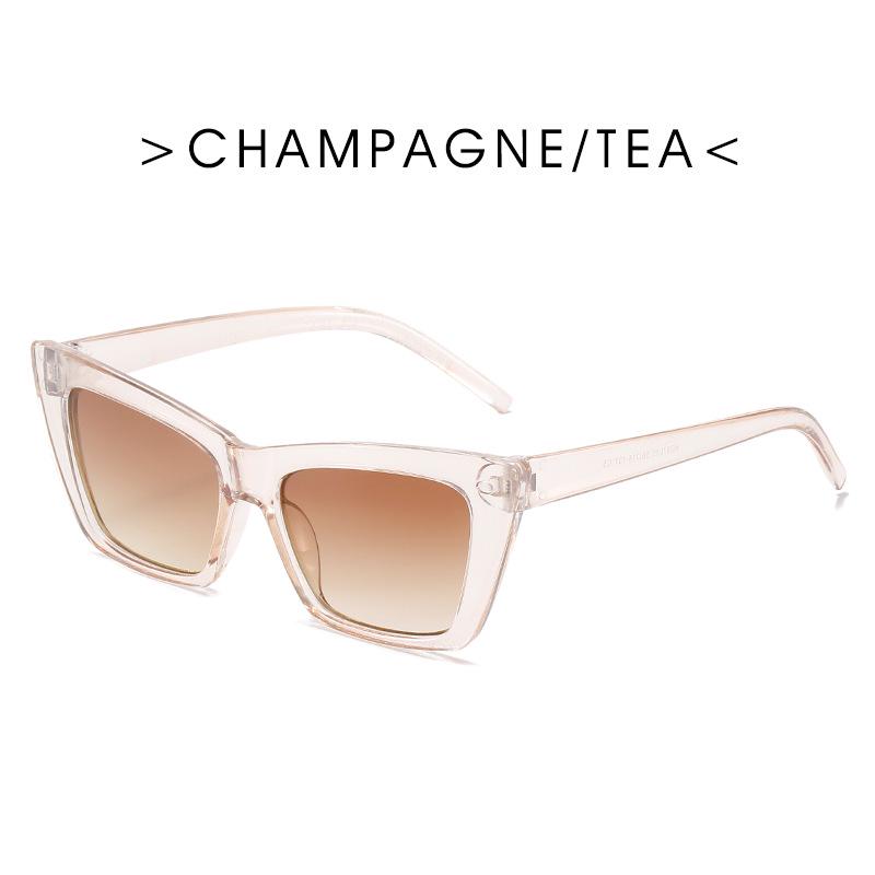 Modne minimalistyczne okulary przeciwsłoneczne dla kobiet na rok 2021 - Okulary osobowości w stylu ulicznym