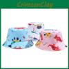 Cappellino da sole in cotone con dinosauro per bambini, con visiera corta, per primavera estate, protezione solare per bambini