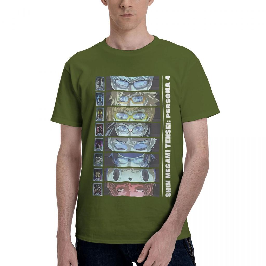 Game Persona 4 100 Cotton Casual Breathable Confortable Top Funny TShirt For Men Clothes Men