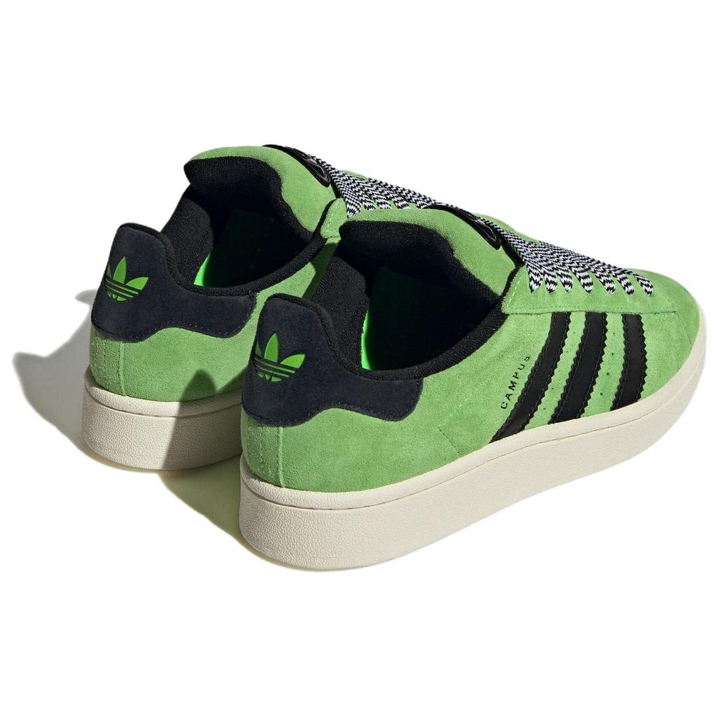 adidas Campus 00s Solar Green Black Women Sneakers Core-Black Off-White HQ4409