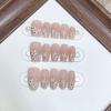 Hand-woven Armor New Style Flower Fairy Color Sequins Hand-painted Three-dimensional Flower Nail Art Sticker