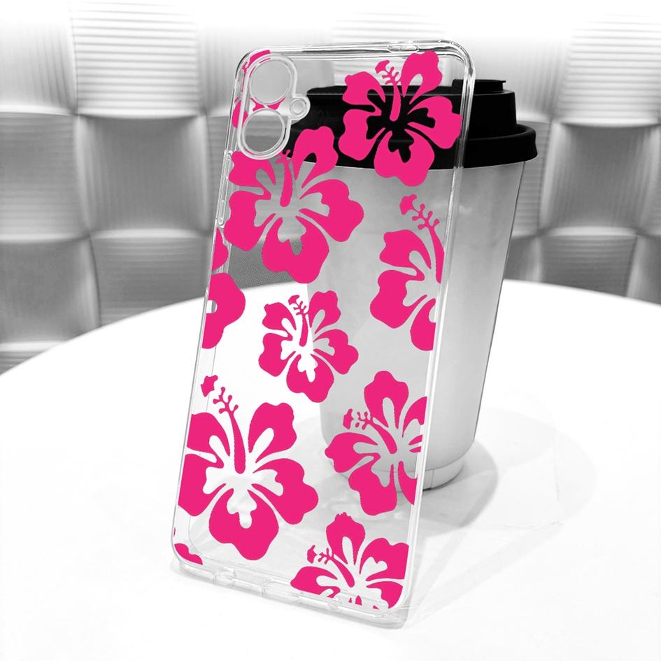For Samsung Galaxy A06 4G Case SM-A065F New Fashion Flowers Clear Silicone Soft Cover For Samsung A07 2025 A 07 GalaxyA07 Fundas