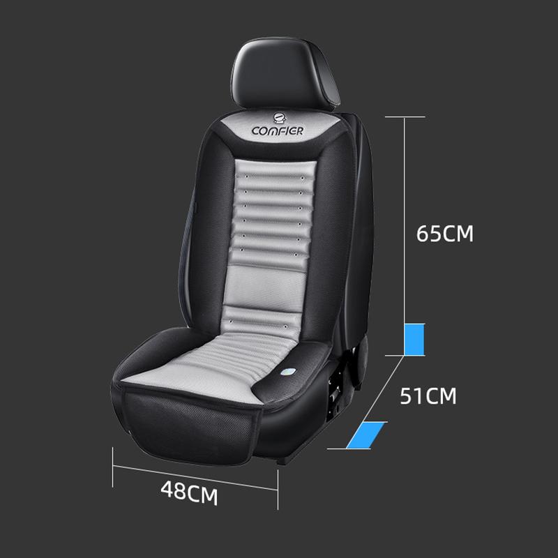12V Car Summer Cool Air Single Seat Cushion with Massage Car Seat Cooling Mat Auto Interior Accessories