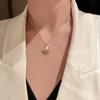 Women's Geometric and Jewelry Set - Elegant Necklace and Earrings, Versatile Fashion Jewelry