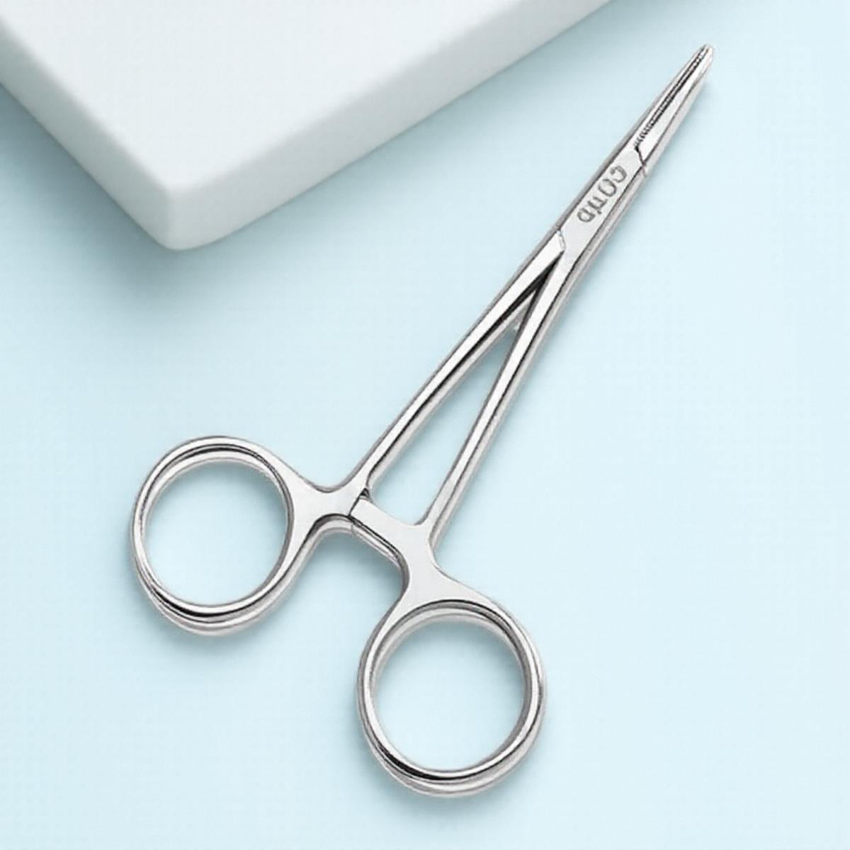 

Stainless Steel Fishing Pliers Scissor Line Cutter Hook Remover Curved Tip Clamps Multifunctional Tackle Tool for Anglers
