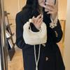 Bags Summer Fairy Bag 2025 New Xiaoxiangfeng Pearl Chain Douyin Same Shoulder Crossbody Woven Bag