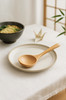 4Pcs Wooden Spoon Japanese Ramen Soup Spoon Kitchen Ladle Big Dining Serving Spoon Wood Spoon Set Cutlery Restaurant Tableware
