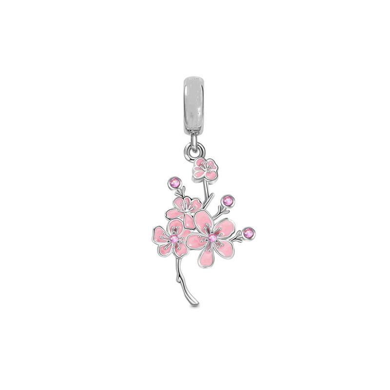 Beautiful Flower,Butterfly,Daisy Bead Pendant,925 Silver Suitable European Original Bracelet DIY Accessories Exquisite Jewelry