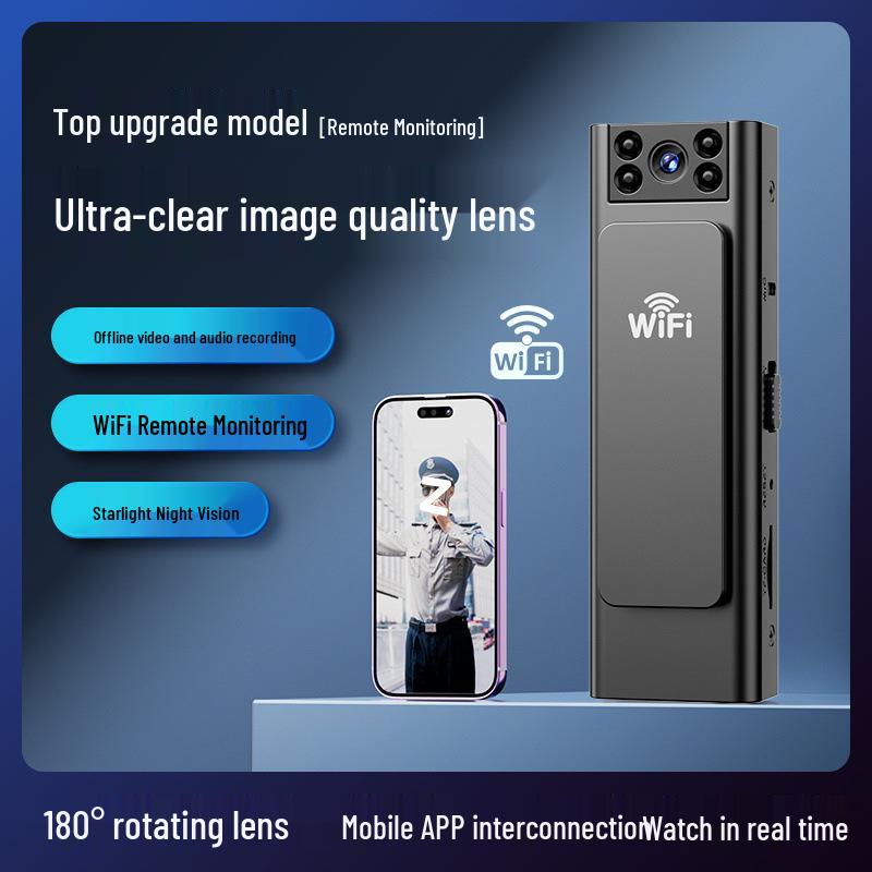 HD Anti-Shake Digital Sports Camera with Audio/Video Recording & Smartphone Remote Control