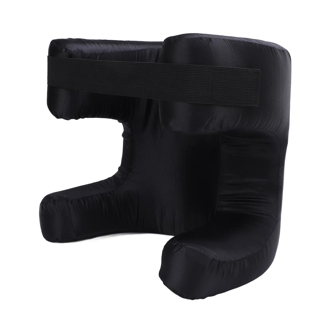 Face Pillow Silk Fabric Memory Foam Soft Cushioning Ergonomic Beauty Pillow for Back Sleep