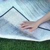 1PCS Camping Mat Foam Foil Blanket Aluminum Insulation Foam Foil Mat Sleeping Pad Thermal Outdoor Tent Footprint Reflecting Heat