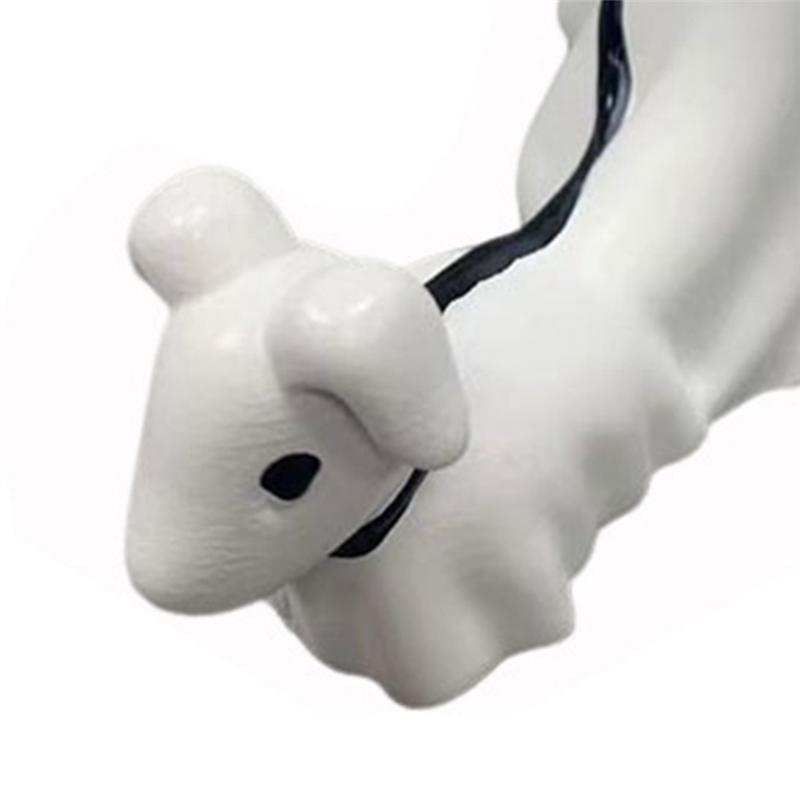 M-Современный-Призрак Гуляющий Пес Статуя, Хэллоуин Ужас Призрак Статуя Декорация, Призрак Гуляет Со Своей Призрачной Собакой (мальчик)