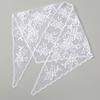 Breathable Ins Lace Hair Scarf Hollow Out Retro Triangle Headband  Travel