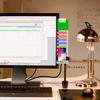 Acrylic Side-Mount Sticky Note Board Monitor Screen Desk Organizer Whiteboard Memo Pad Holder