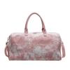 Filo da Cucito Casual Colori Solidi Borsoni da Viaggio Tela di Alta Qualità Moda Grande Capacità Cerniera Borse a Spalla da Donna