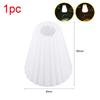 1-3Pcs White Lampshade Cover Flashlight Lampshade Bedroom Bedside Household Bulb Dustproof Decor Outdoor Camping Light Covers