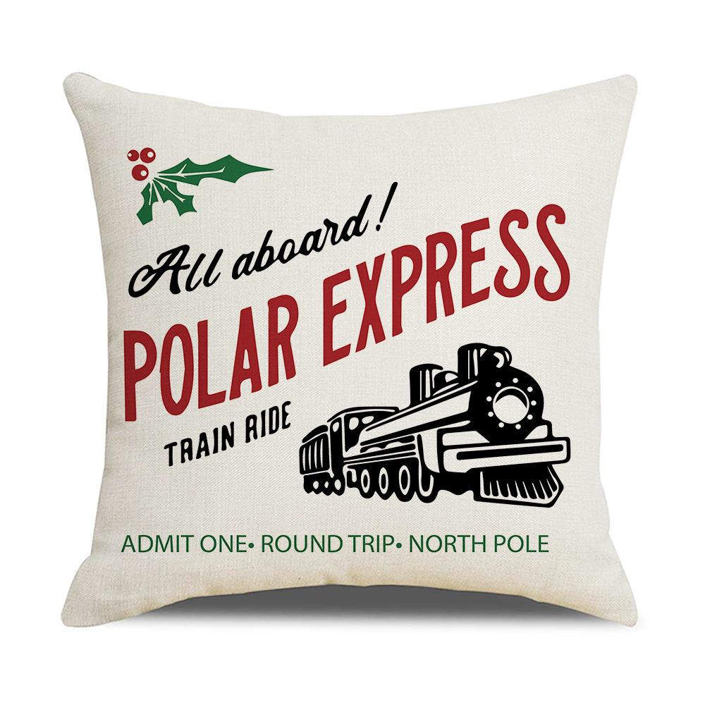 New Home Christmas Pillow Cover Modern Simple Living Room Cushion Cover Fabric Decorative Cushion Cover