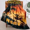 Dungeons And Dragons Customize Your Name Blanket Warm Comfortable And Soft Blankets Are Suitable For Home Chairs Office Sofas Sofas Office Camping And