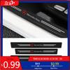 GLC GLB Auto Drempelstrip Stickers Auto Koolstofvezel Krasbestendige Sticker Deurlijst Beschermer Voor MERCEDES BENZ AMG W108 Acce