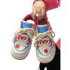 Dopamine Star Platform White Shoes Girls Design Shoes Spring New Versatile Skateboard Shoes