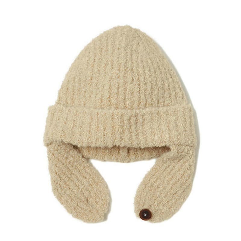 Siyazu SIAC3017 Earmuff beanie_Beige
