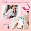 APP-Controlled Wireless Vibrator-Wearable Realistic Design Kegel Ball for Women USB Rechargeable Waterproof Long-Distance