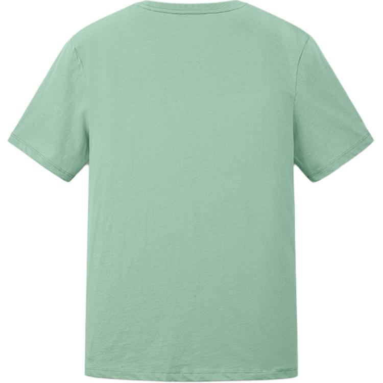 Timberland SS24 Letter Print Round Neck Pullover Comfortable Skin-Friendly Short Sleeve T-Shirt Unisex Tops Granite-Green A41F5EW0