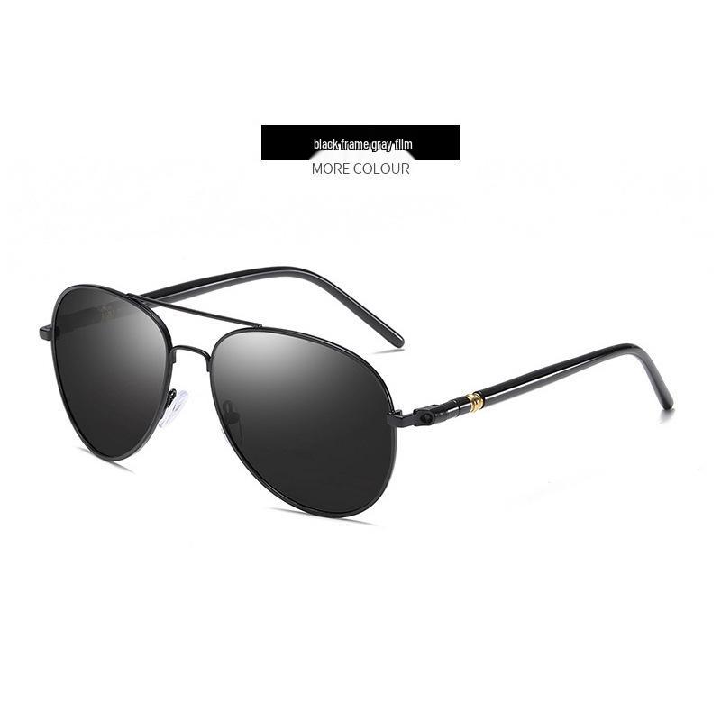 High-End Polarized Wayfarer Sunglasses for Men - Photochromic Lenses for Day and Night Driving