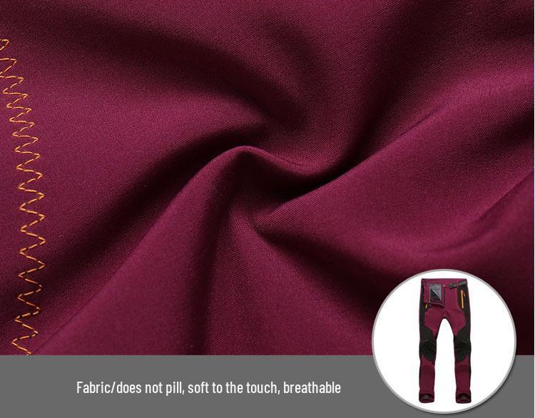 Pantaloni Softshell Unisex pentru Exterior, Rezistenți la Vânt, Călduroși, pentru Drumeții - Impermeabili, Respirabili, cu Fleece, pentru Toamnă și Iarnă