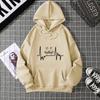 Heartbeat Runner Graphic Hooded Sweatshirts New In Hoodies & Sweatshirts Essentials Winter Thick Sweater Hoodie Women Clothes