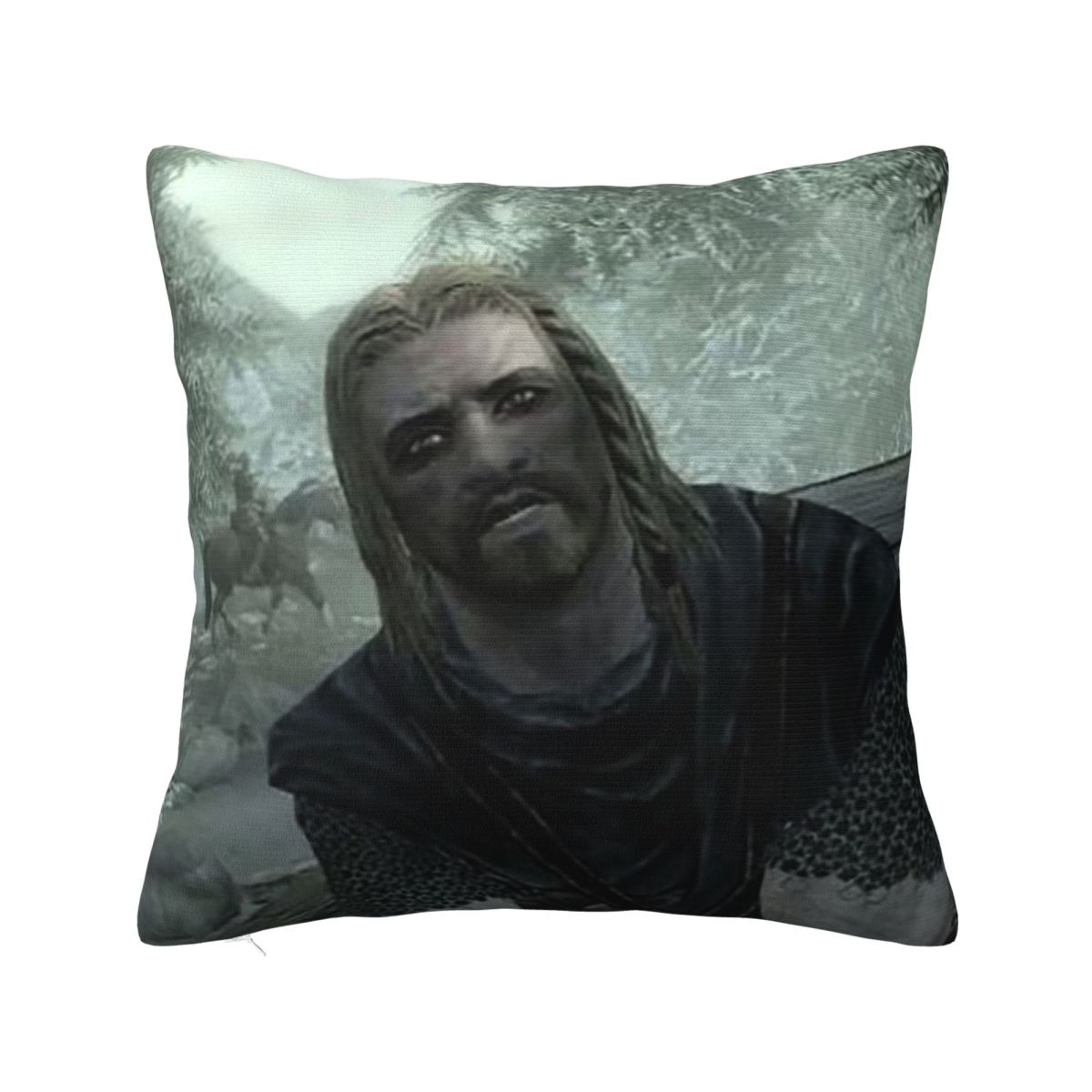 

Hey You Youre Finally Awake Skyrim Meme Pillowcase Cushion Comfort Throw Pillow Sofa Cushions Used for Home Bedroom Living Room 22x22Inch