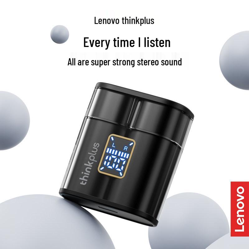 Lenovo Thinkplus XT56 Bluetooth Earphones: Long Battery, In-Ear, Digital Display TWS, Hot-Selling Wireless.
