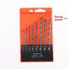 5/8Pcs Industrial Wall Masonry Drill Kit Grade Masonry Drill Bit For Electric Drill Carbide Tip For Brick Concrete Tile DIY Use