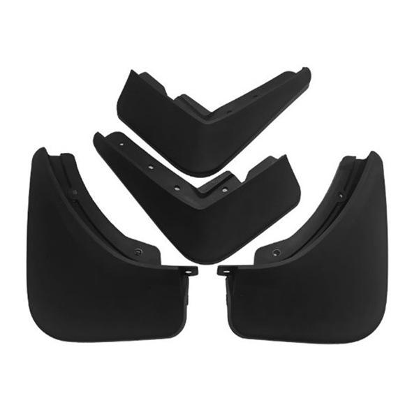 Mercedes-Benz GLA 2020-2021 Soft Mud Flaps Set, Black Plastic