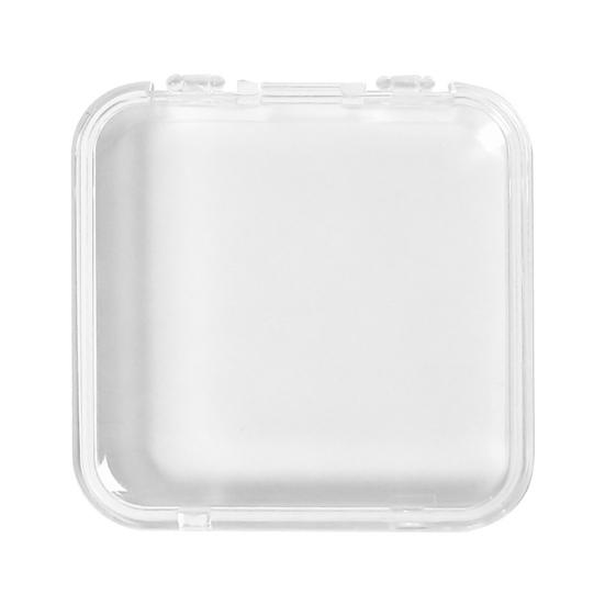 Storage Box High-Transparent Acrylic Sealing Badge Display Case Dust-Proof Moisture-Proof Badge Holder for 58-75 Mm Badges