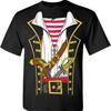 Sommer Herren Piraten 3D-Druck Rundhals-T-Shirt