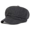 Beret School Old Vintage Autumn Spring Hat Newsboy Brand Latest Fresh Personality Color Plain Solid Neutral Gender Women  Men For Hats Wild Casual