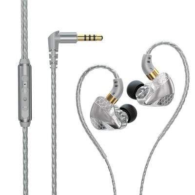 Wired Earphones with Built-in Microphone for Hands-Free Calling, In-Ear Design, Noise Isolation, Sound Leakage Prevention, Ergonomic Design,