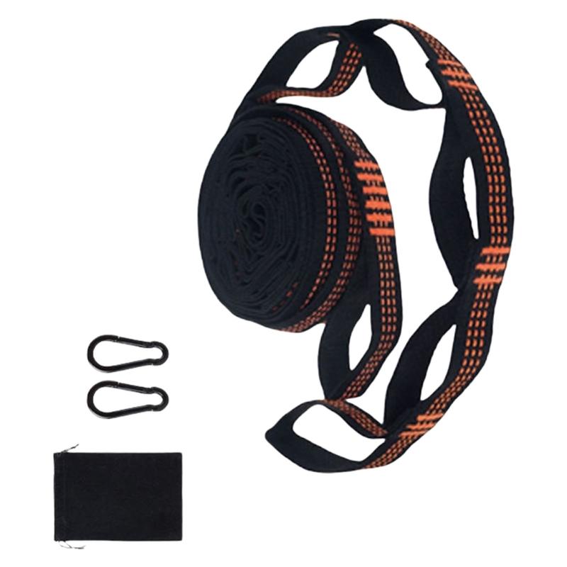 Weatherproofs Hammock Suspension System Nylon Straps Easy Setups Storage Bag Included for Hammock