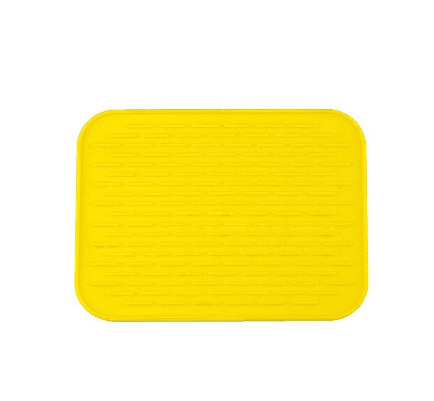 Kitchen Heat Non Slip Resistant Trivet Pot Silicone Holder Mat Tray Straightener Insulation Mats with Rich Colors