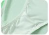 70g Pizzo 100% Seta di Gelso Intimo Triangolo Senza Cuciture a Vita Media - Sottile, Traspirante, Aderente ai Glutei Stile Estivo Donna