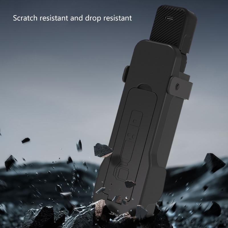 Filter Storage Protective Cover for Pocket Camera Lightweight Portable Includes Multiple Filter Slots and Ergonomic Grip